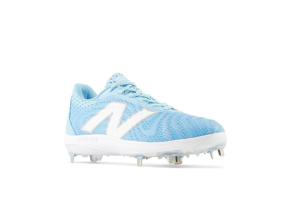 New Balance Men's FuelCell 4040 V7 Metal Baseball Cleats - Sky Blue / White - L4040SD7 All-weather lining