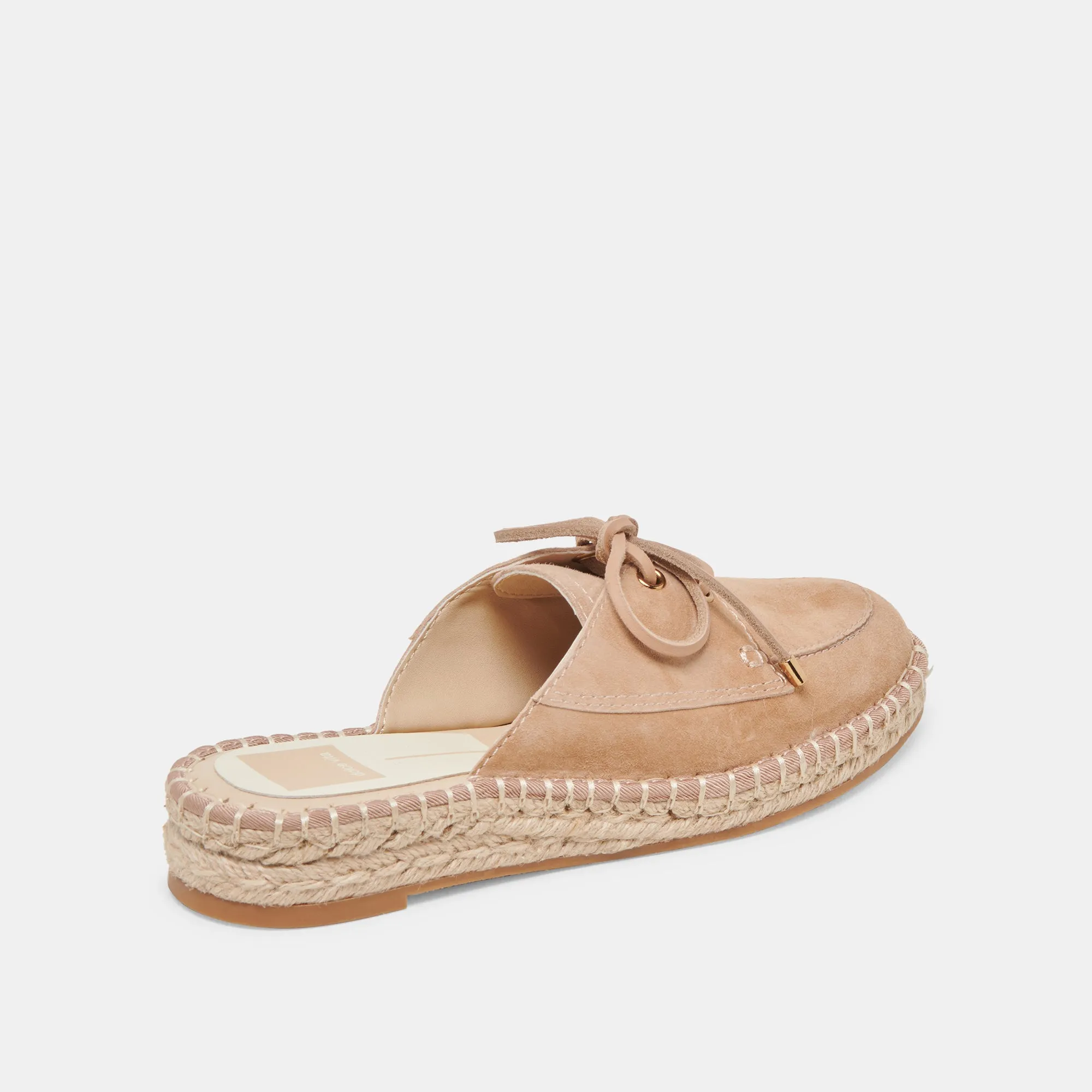 Rubber Outsole HATIE FLATS BAMBOO SUEDE