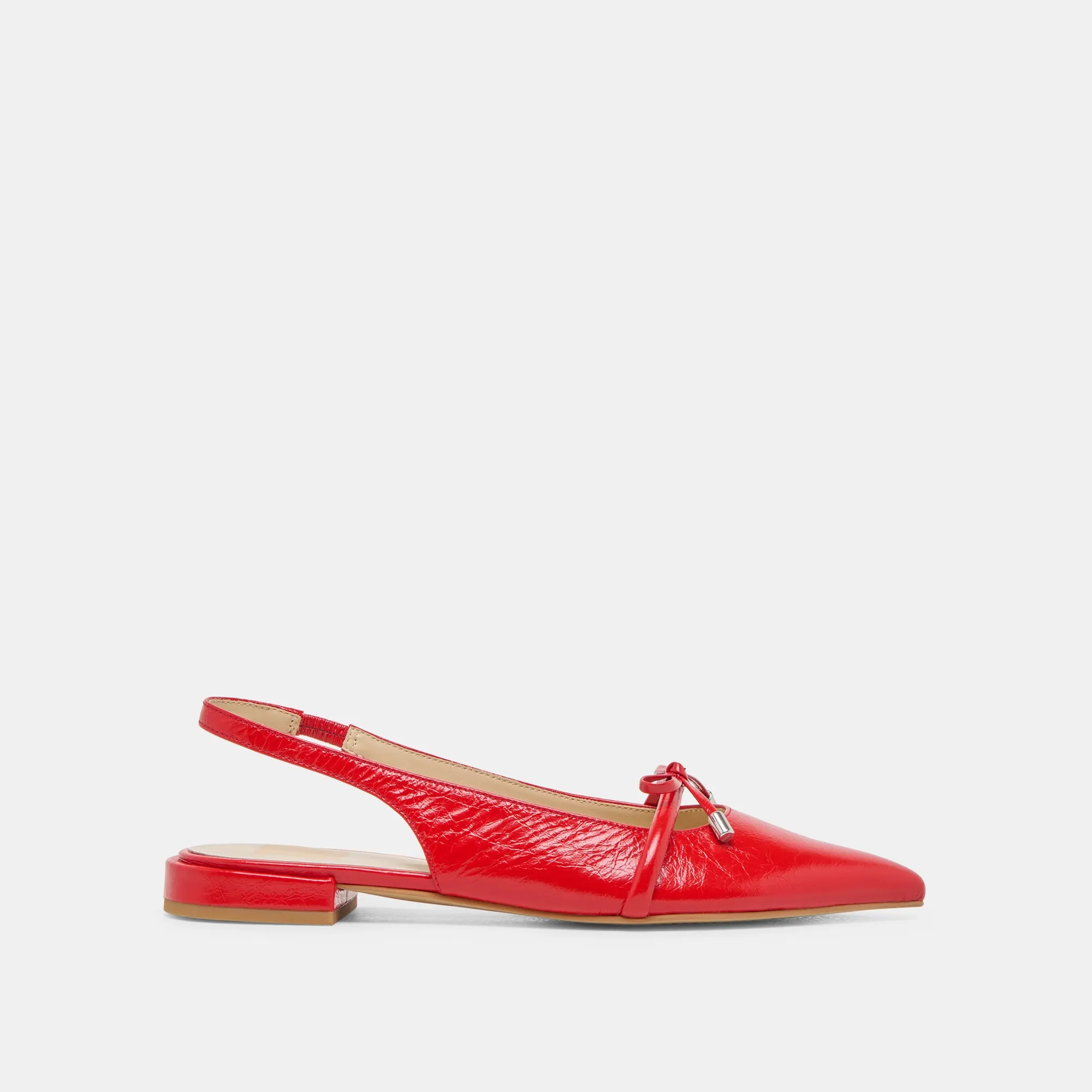 PAYGE FLATS CHILI CRINKLE PATENT Coast Step