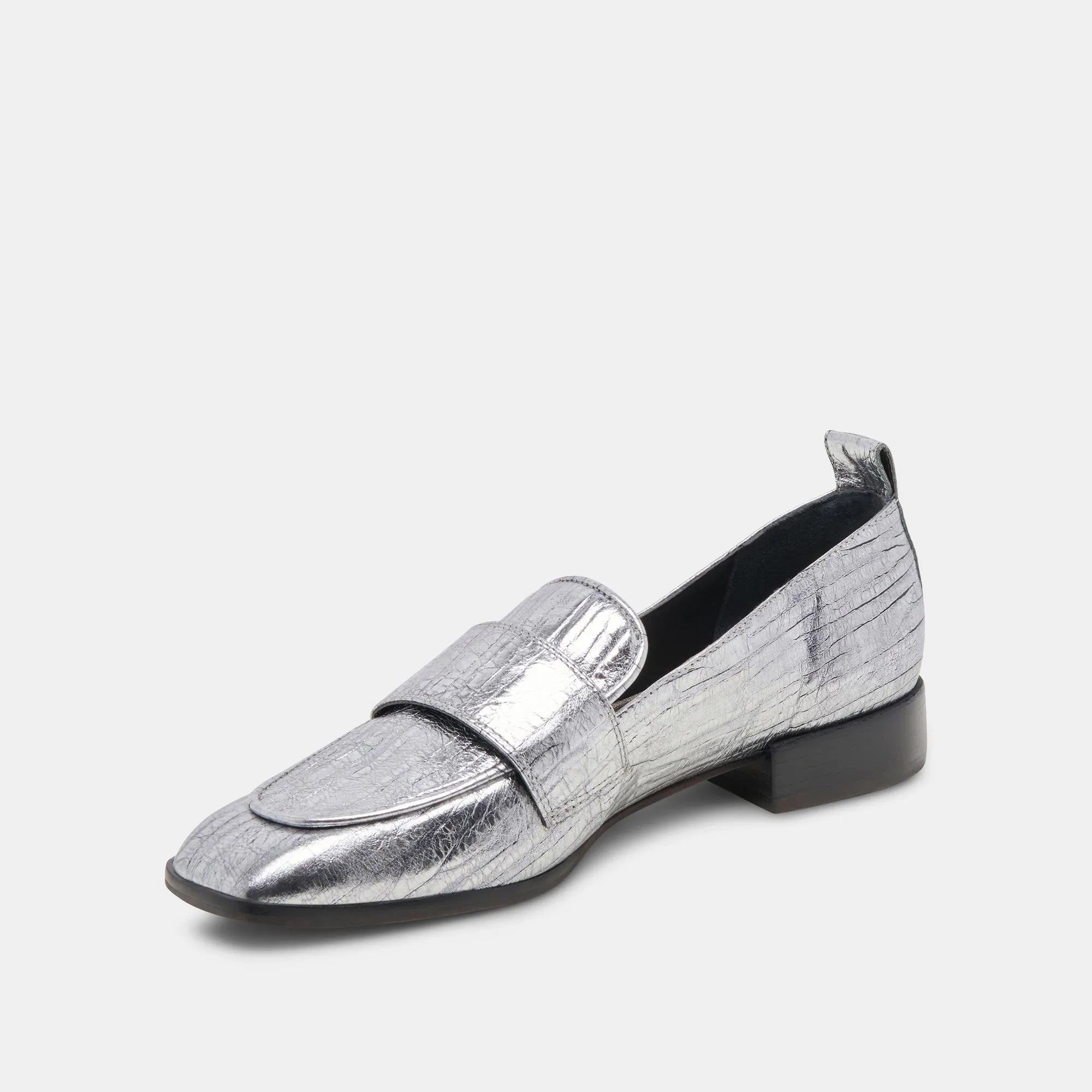 NYGEL LOAFERS GRAPHITE METALLIC LEATHER Drink Fest