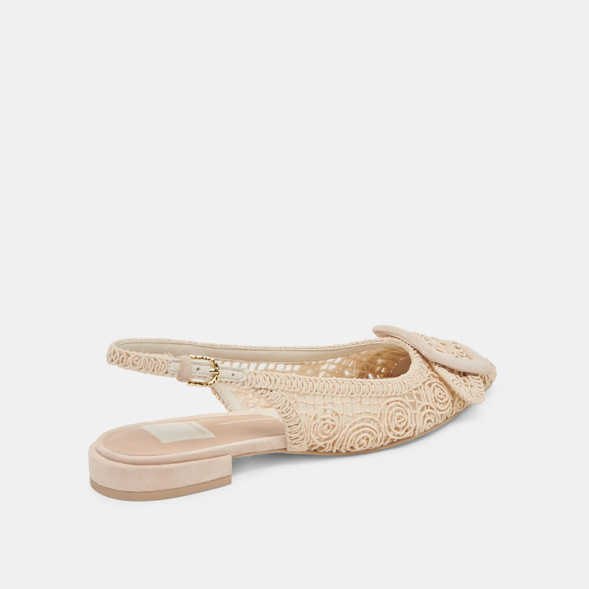 PAULEY FLATS NATURAL MACRAME Easy Slip Lace Accent