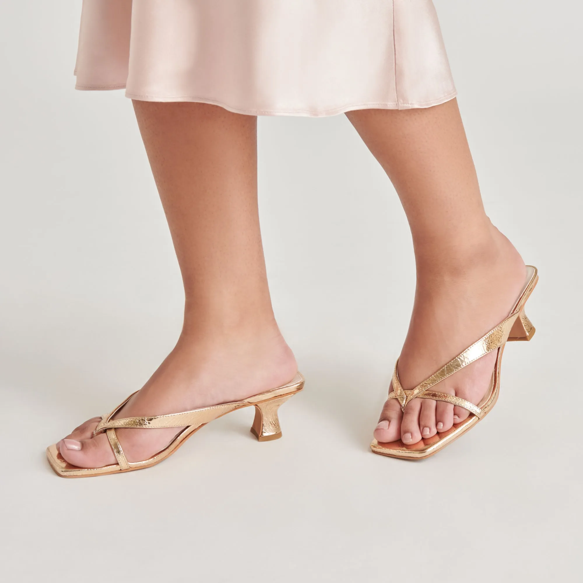 Car Ride Long Hour BREVEL HEELS GOLD DISTRESSED LEATHER