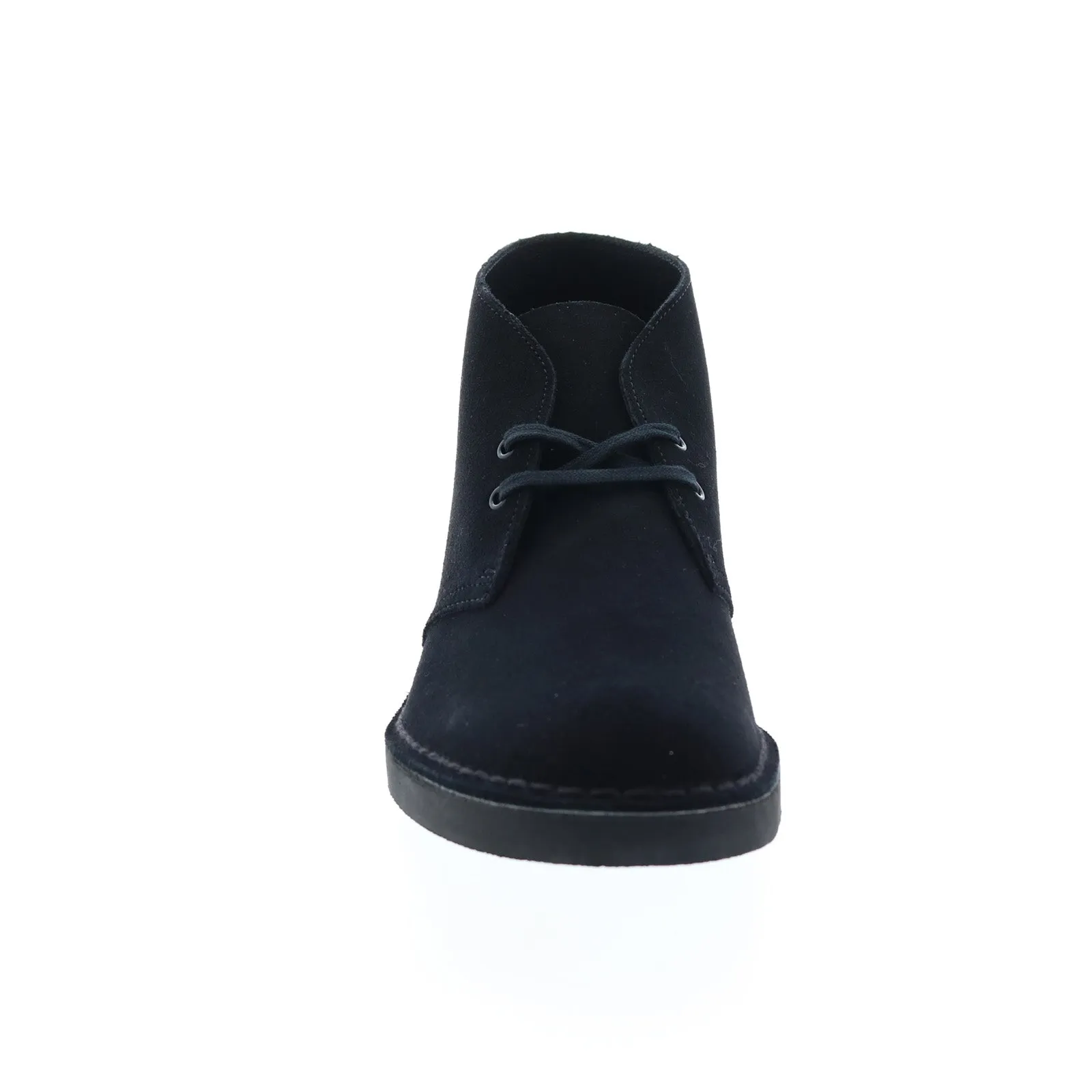 Clarks Desert Boot 2 26155499 Mens Black Wide Suede Lace Up Chukkas Boots Anti-static