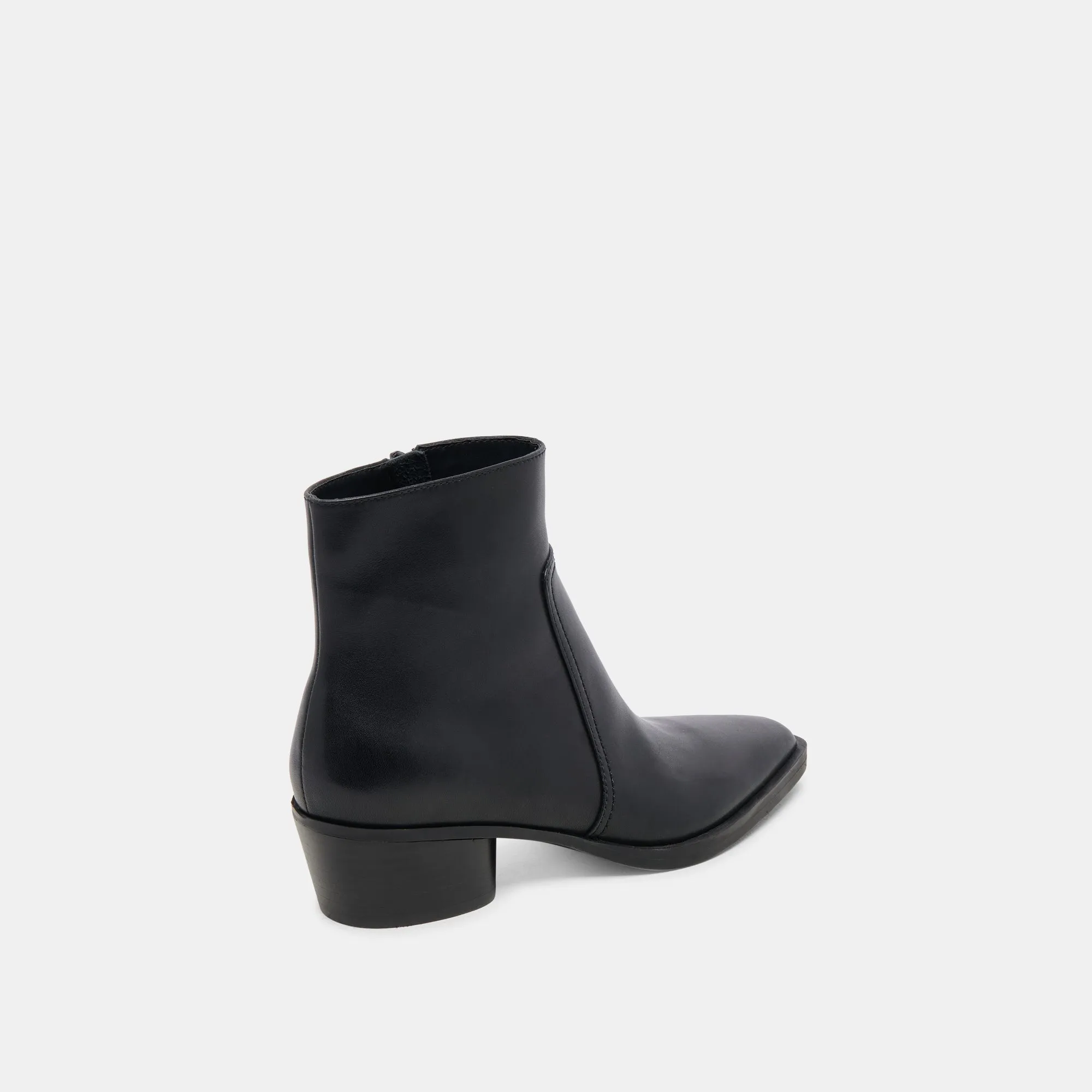 FAHARI H2O WIDE BOOTIES BLACK LEATHER Factory Worker Wind Shield