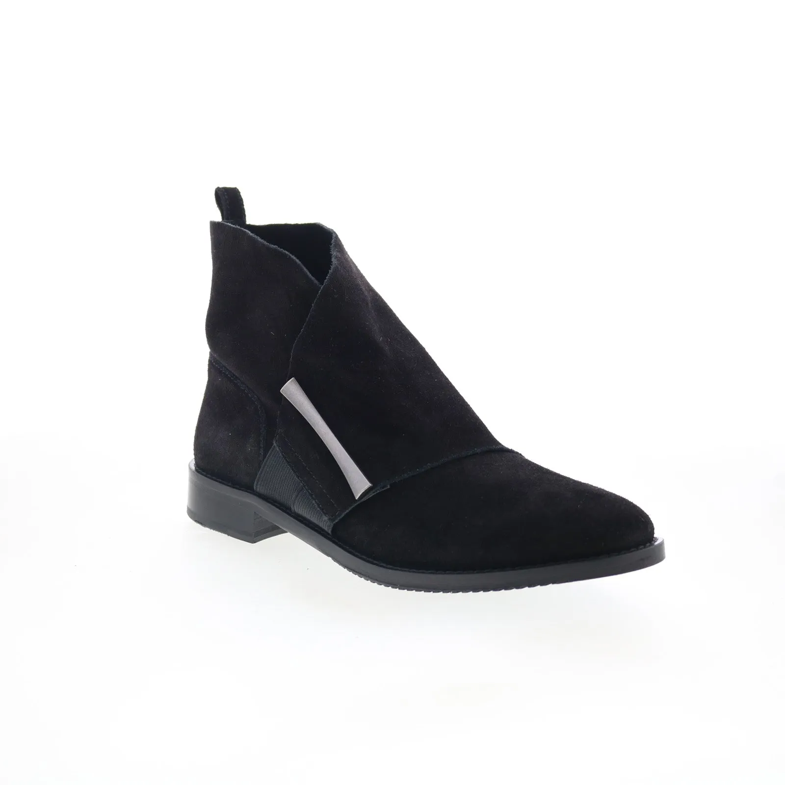 day trip Rough Trail Johnston & Murphy Lola 78-52191 Womens Black Suede Casual Dress Boots