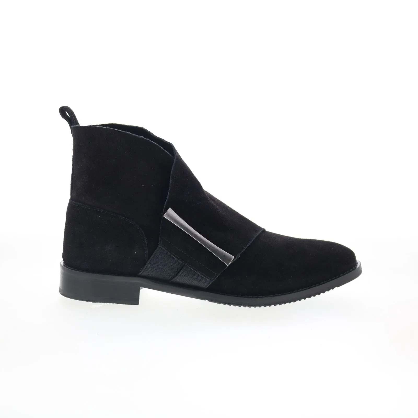 Comfortable Flex Urban Outfit Johnston & Murphy Lola 78-52191 Womens Black Suede Casual Dress Boots