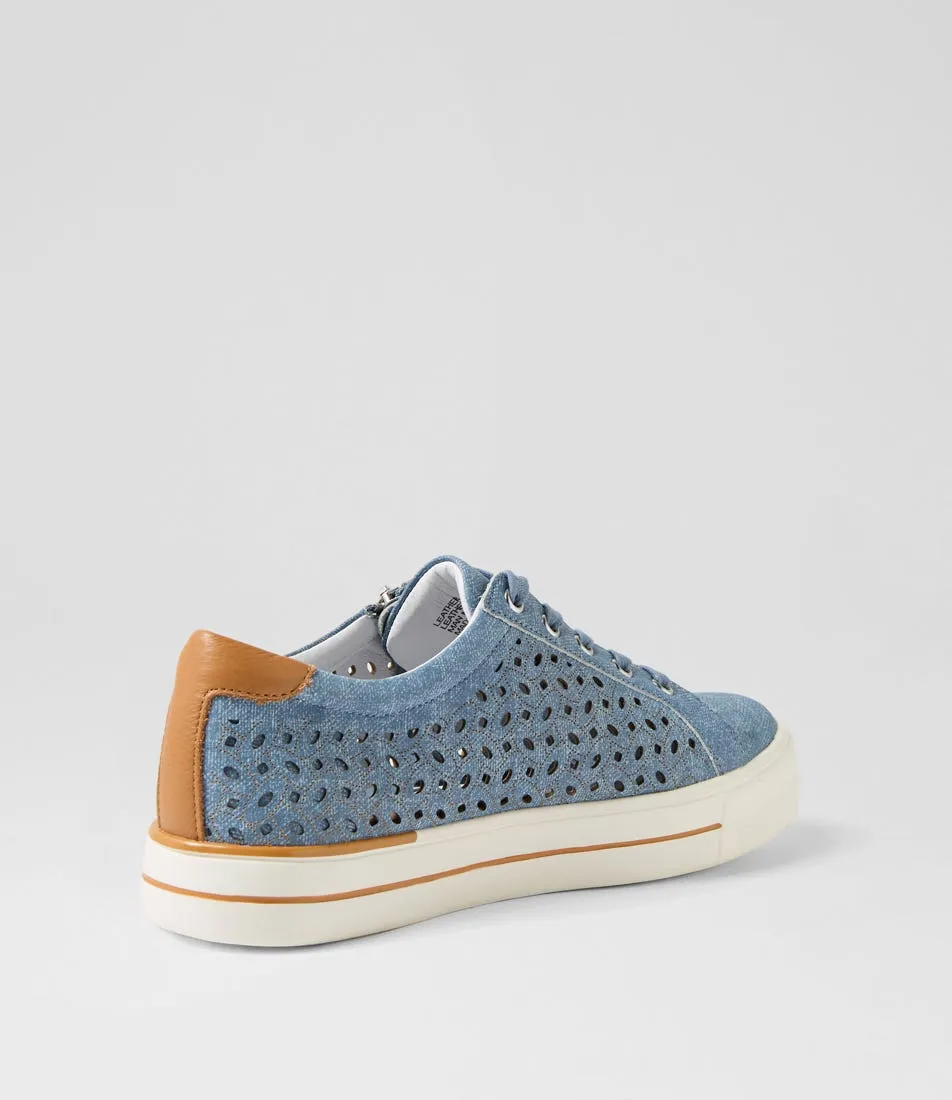 ZIERA AYLEEN DENIM Flexible Sole Peace Step