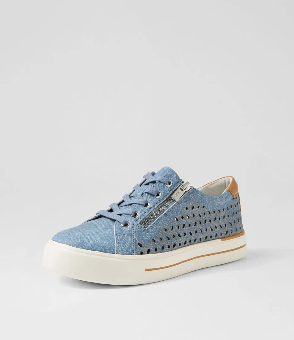ZIERA AYLEEN DENIM Fiber Mix lightweight fabric