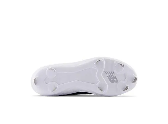 Move Smart New Balance Women's VELO v3 Metal Fastpitch Softball Cleats - Black with White - SMVELOK3
