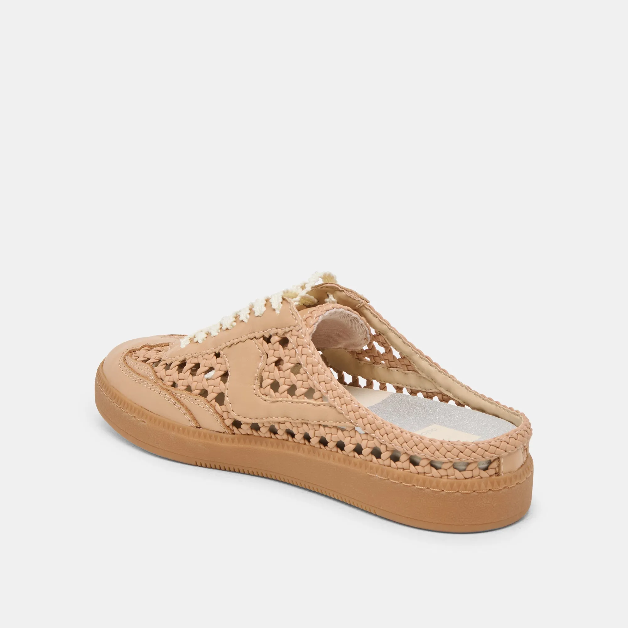 Superior Traction NOTICE SLIDE WOVEN SNEAKERS CAFE WOVEN STELLA