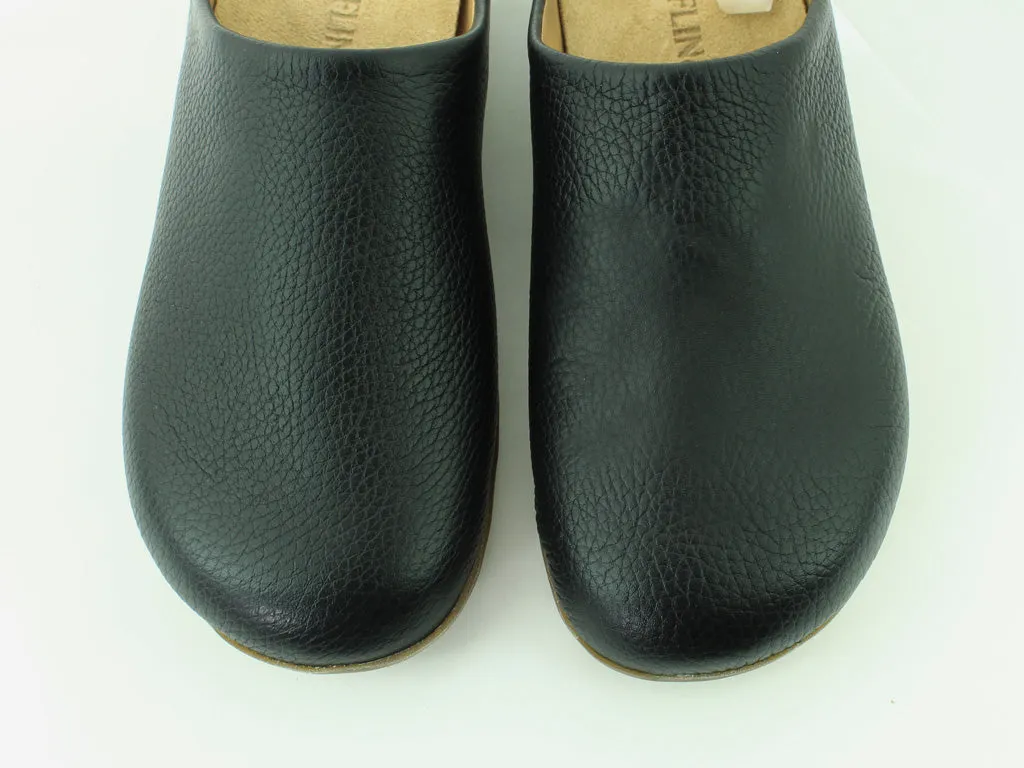 Enhanced grip (Second Quality) Haflinger Slippers Everest Basico Black