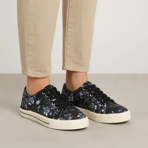 ZIERA ASHLEEN BLACK WHITE FLOWER Surf Mode Court Grip