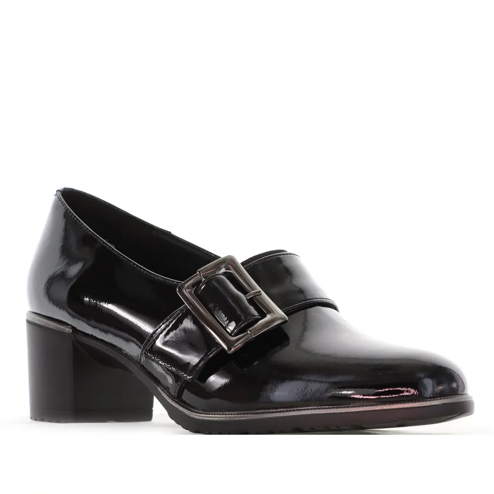 Anti blister Stylish Stilettos BRESLEY RATTLE BLACK