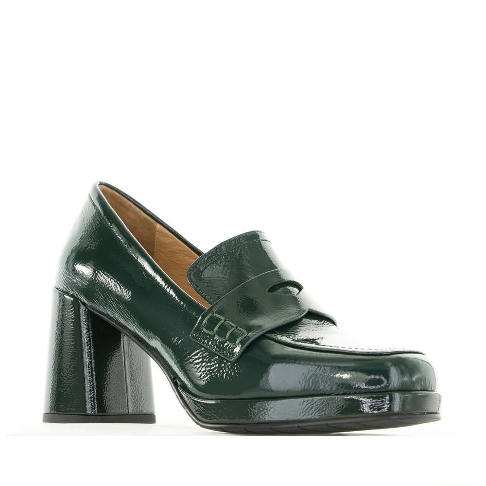 Formal Event Heels BRESLEY SMALE PETROL PATENT