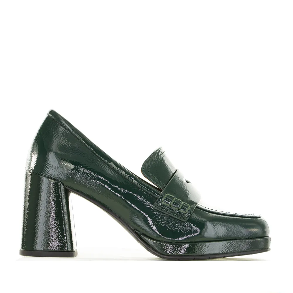 BRESLEY SMALE PETROL PATENT Slip On