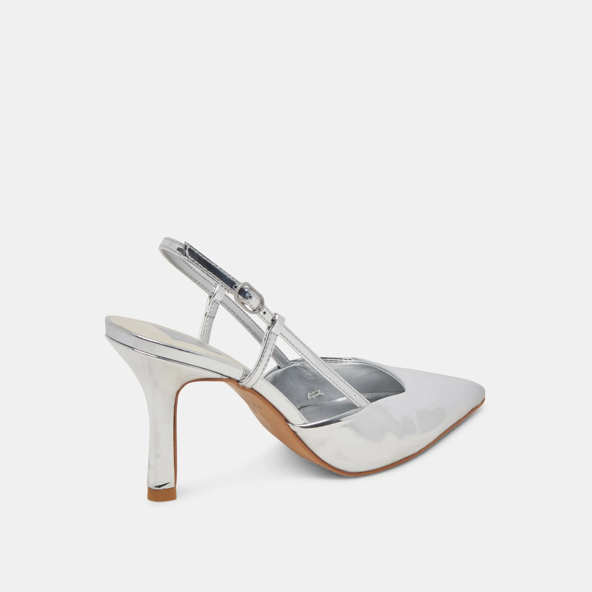 KIM HEELS SILVER STELLA Romantic Heels Casual High Heel Shoes