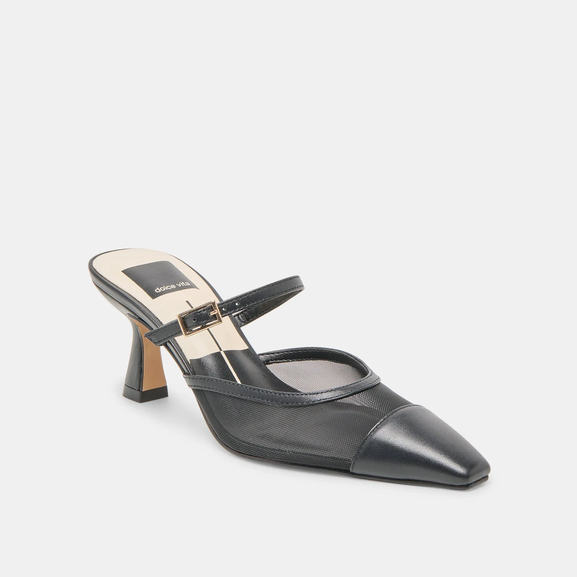LOYD HEELS ONYX MESH Retro Sandals Plush Heels