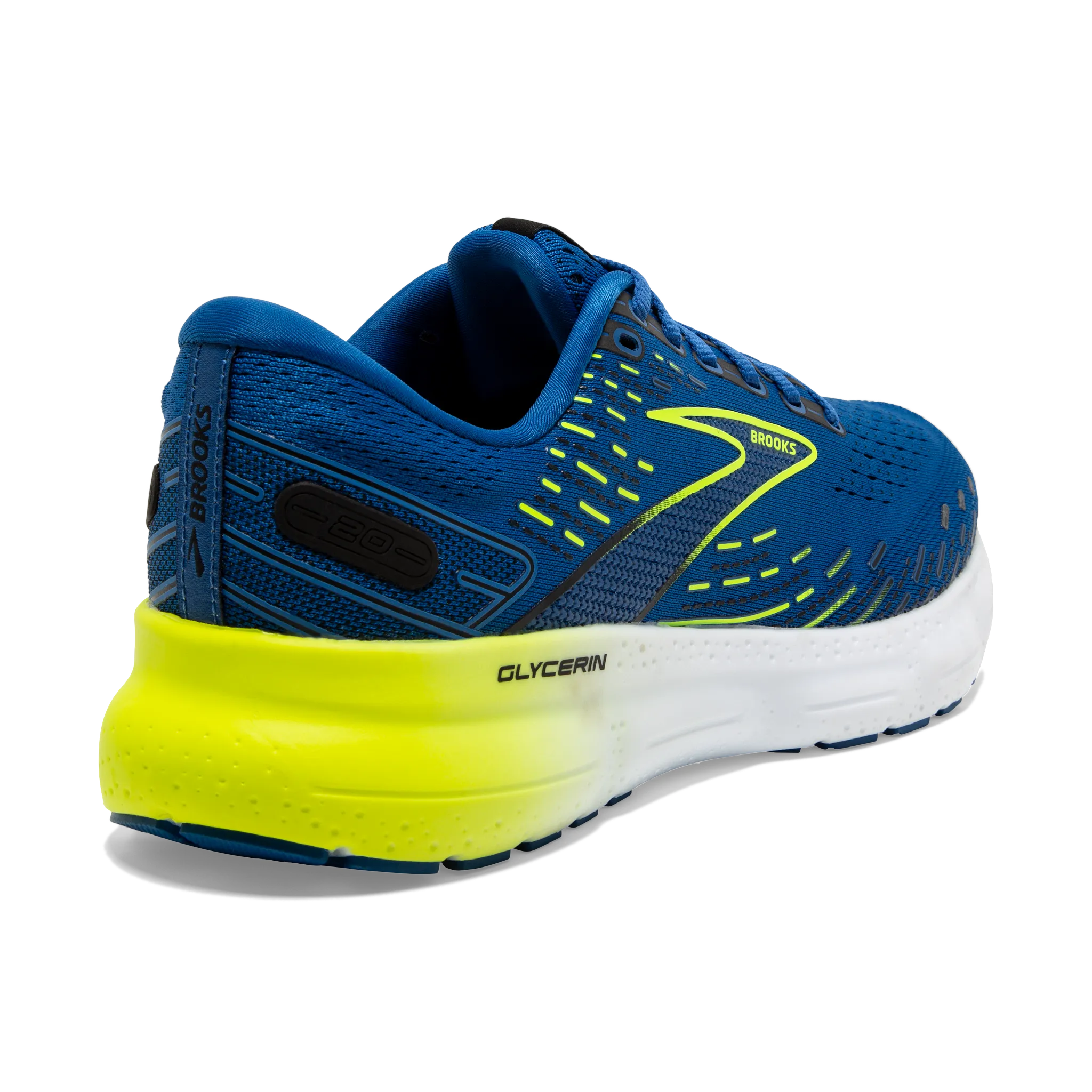Men's Glycerin 20 flexible sole shoes Foot Form