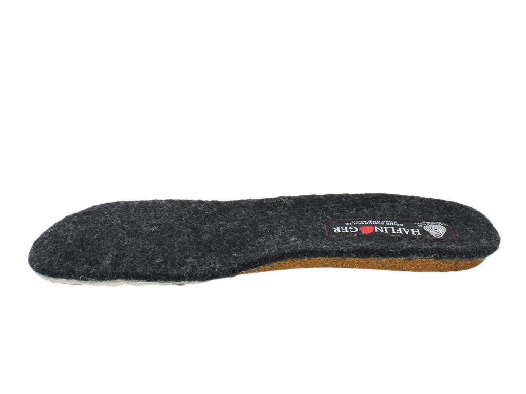Haflinger Everest Cork Insole Graphite Style Goal
