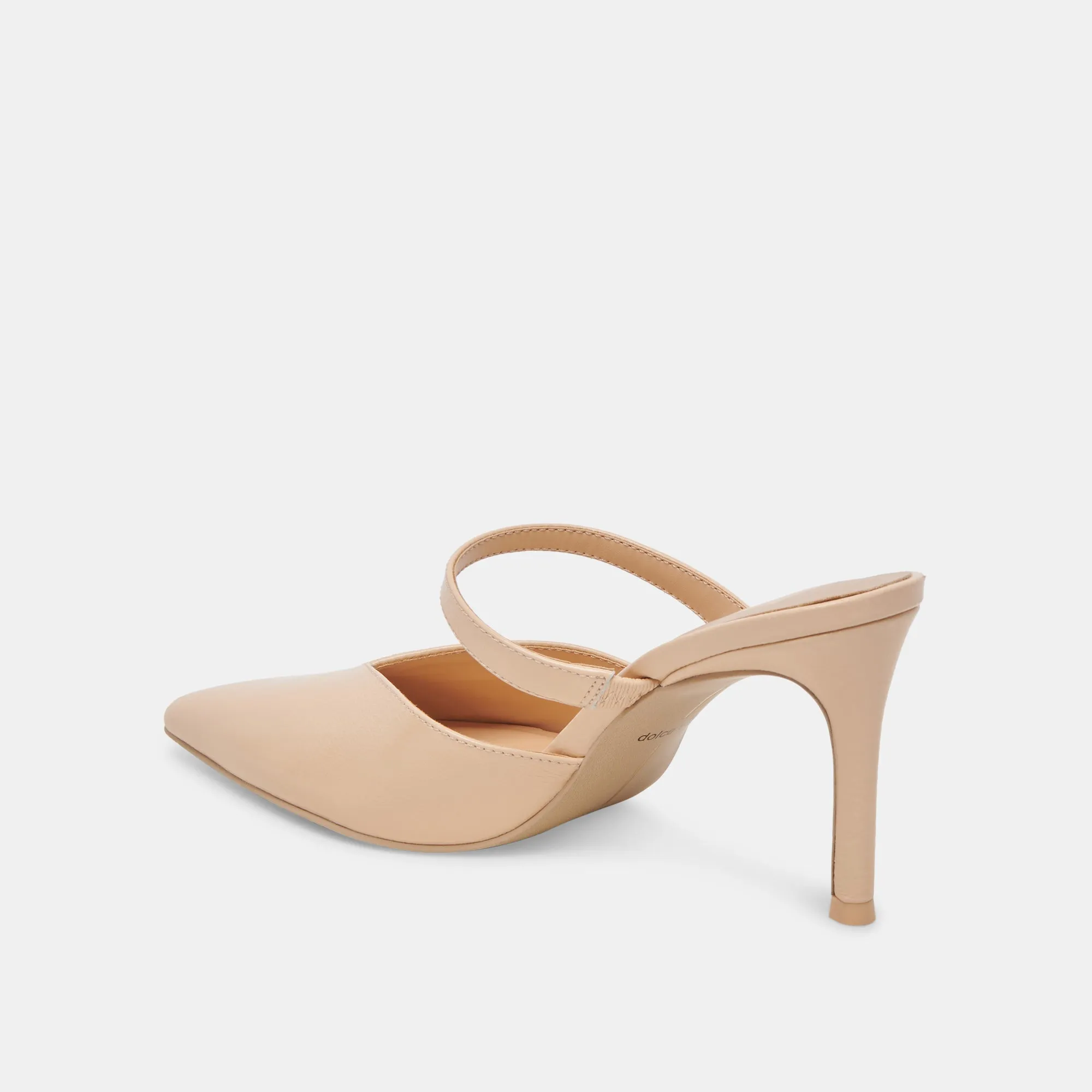 Luxury Heels for Office Cozy Heels KANIKA HEELS FRENCH VANILLA CRINKLE PATENT