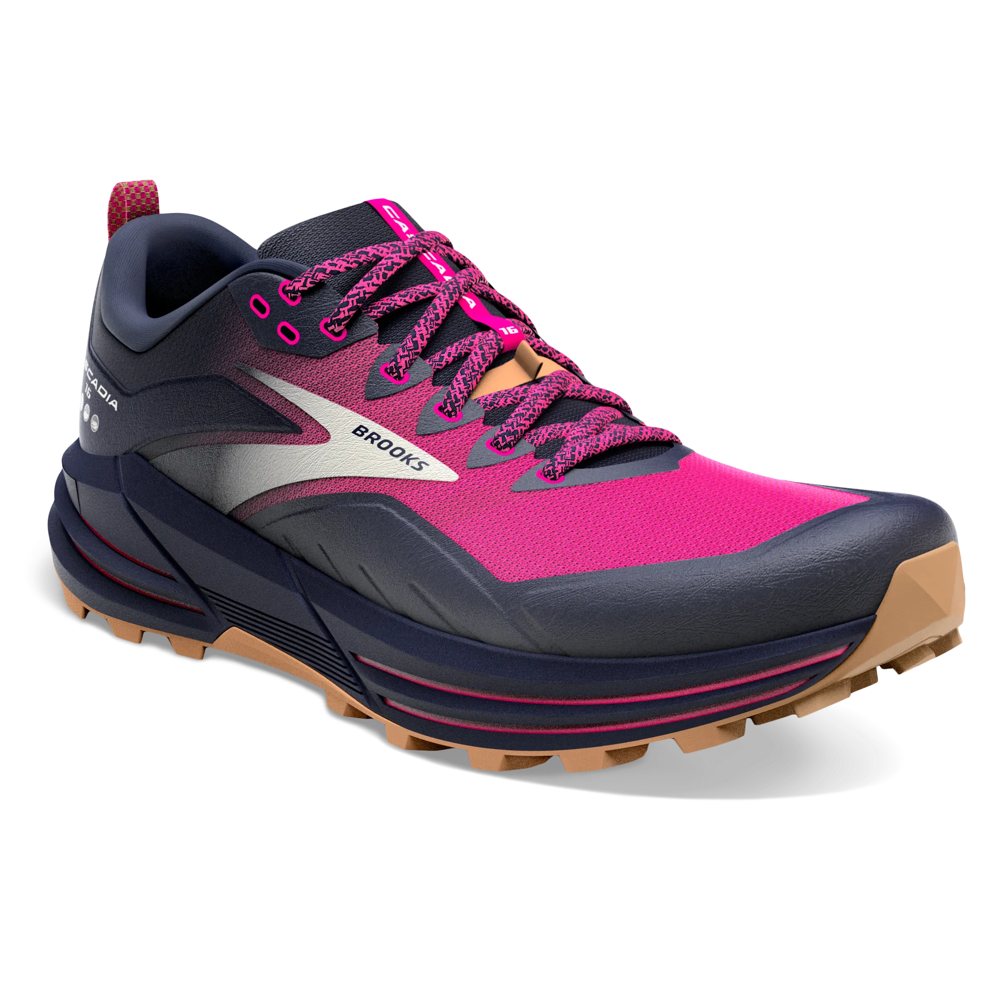 Women's Cascadia 16 cross - country meet microfiber - feature shoes