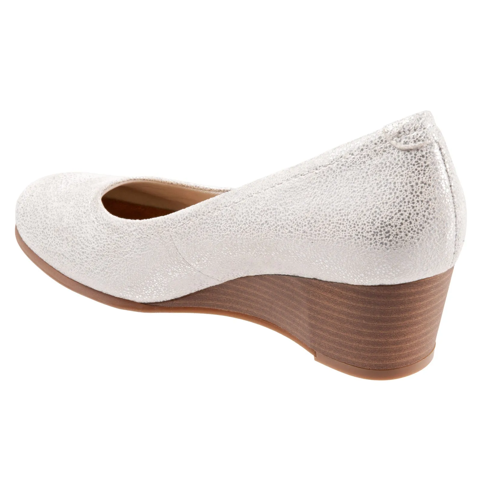 Pointed Pumps Quick Dry Fabric Trotters Winnie T1965-168 Womens White Narrow Leather Pumps Heels Shoes