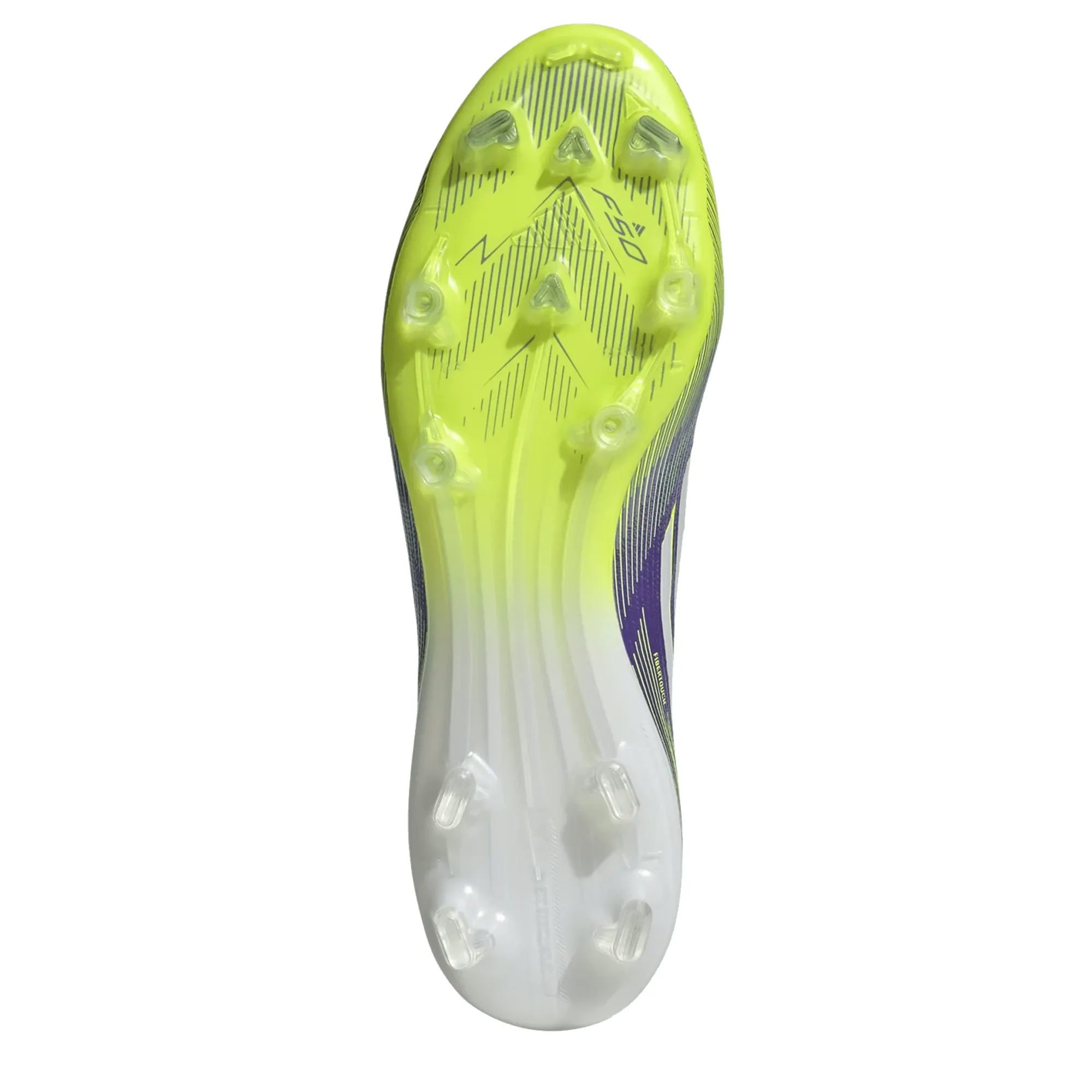 Heel lock adidas F50 Pro FG Soccer Cleats (Purple Rush/Lucid Lemon)