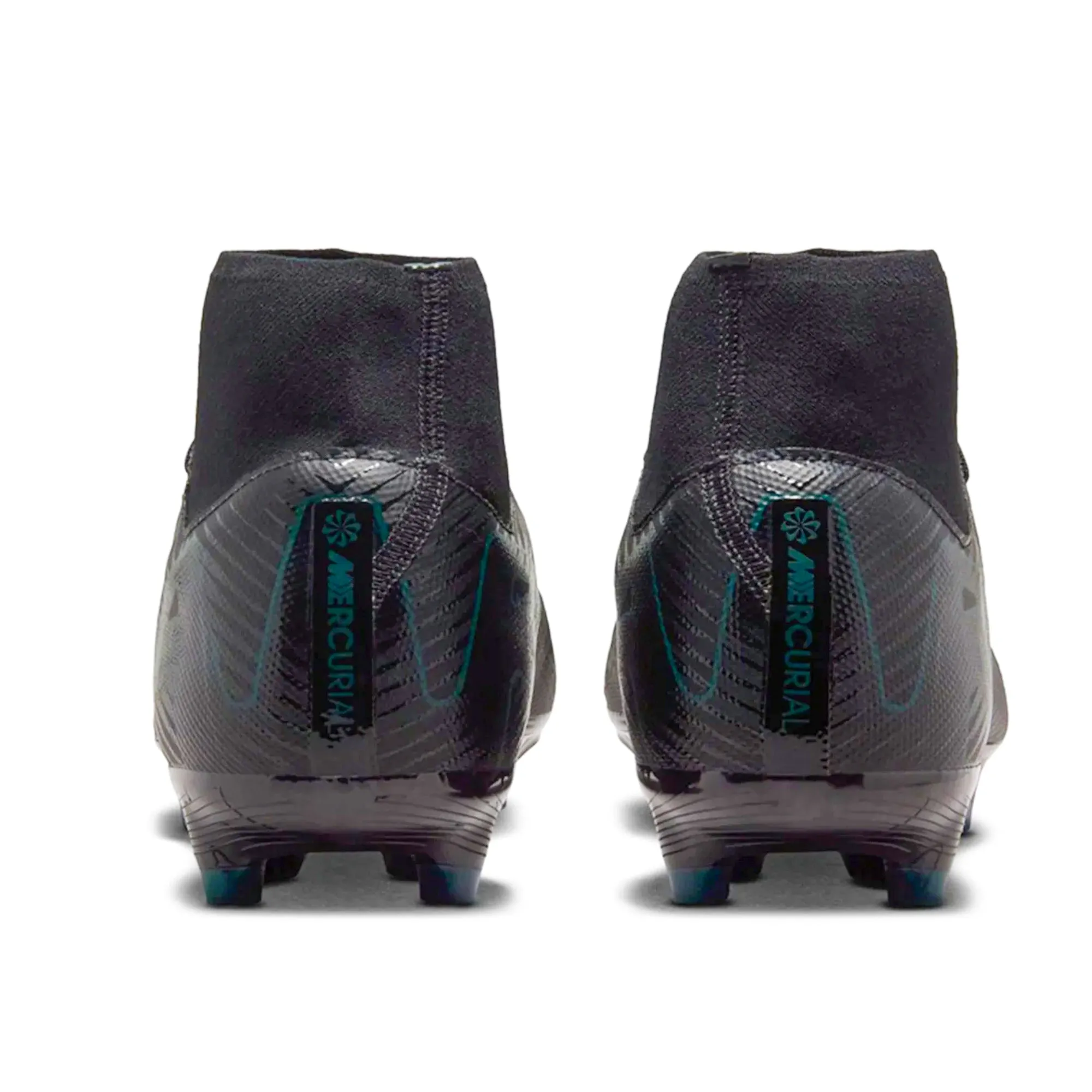 Adult Sports Quick Contact Nike Zoom Superfly 10 Academy FG/MG Soccer Cleats (Black/Deep Jungle)