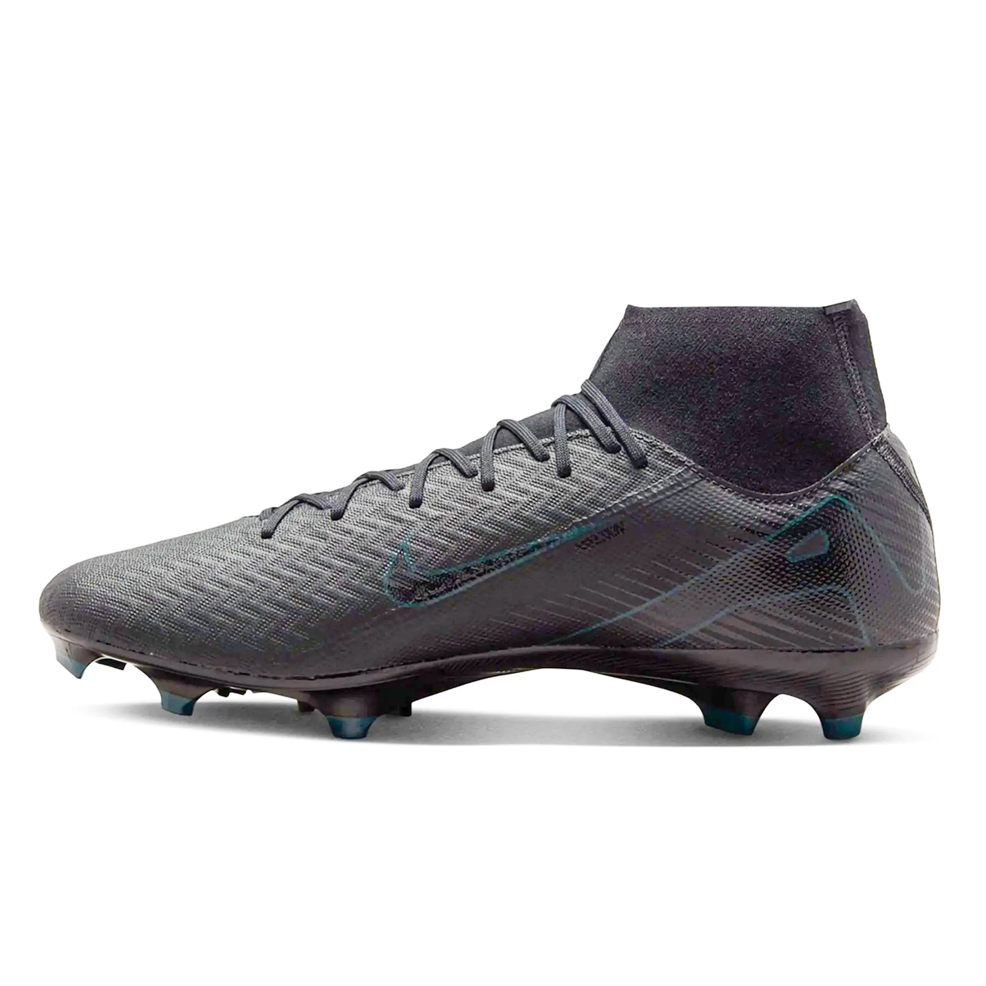 Nike Zoom Superfly 10 Academy FG/MG Soccer Cleats (Black/Deep Jungle) Game Agility