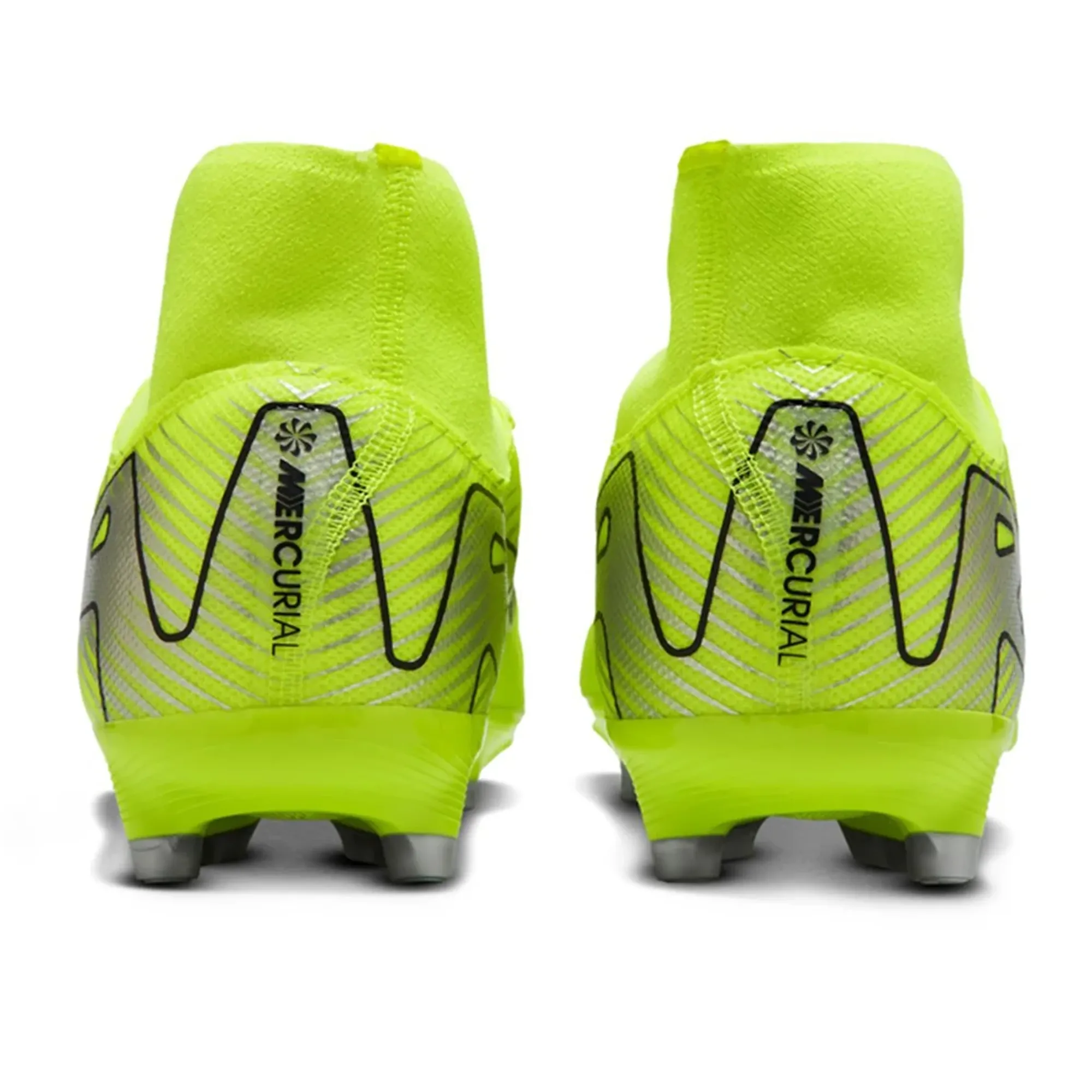 No Friction Game Passing Nike Zoom Superfly 10 Academy FG/MG Soccer Cleats (Volt/Black)