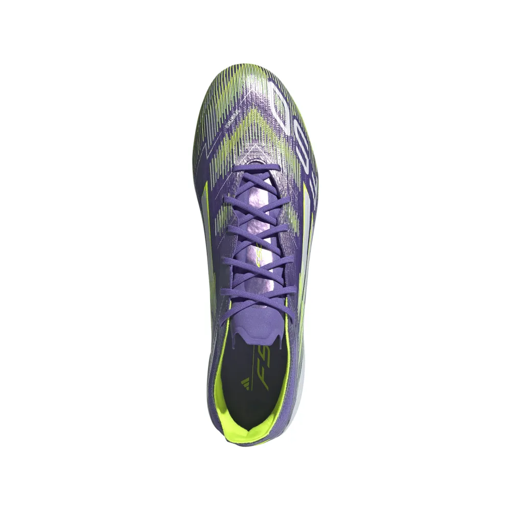 Classy flair agility - improvement - level Adidas F50 Elite AG Football Boots (Purple Rush/Cloud White/Lucid Lemon)