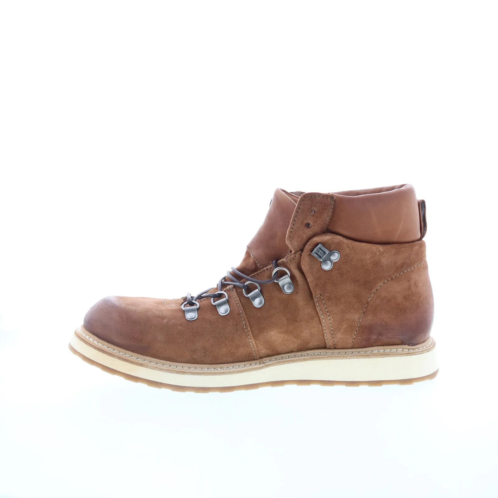 A.S. 98 Cannon Mens Brown Leather Lace Up Casual Dress Boots Sturdy Frame Ultimate Comfort