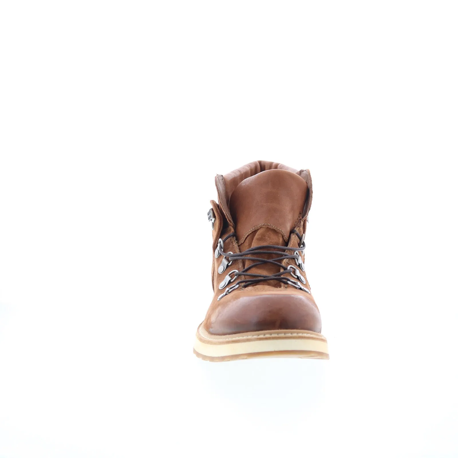 A.S. 98 Cannon Mens Brown Leather Lace Up Casual Dress Boots Work Function