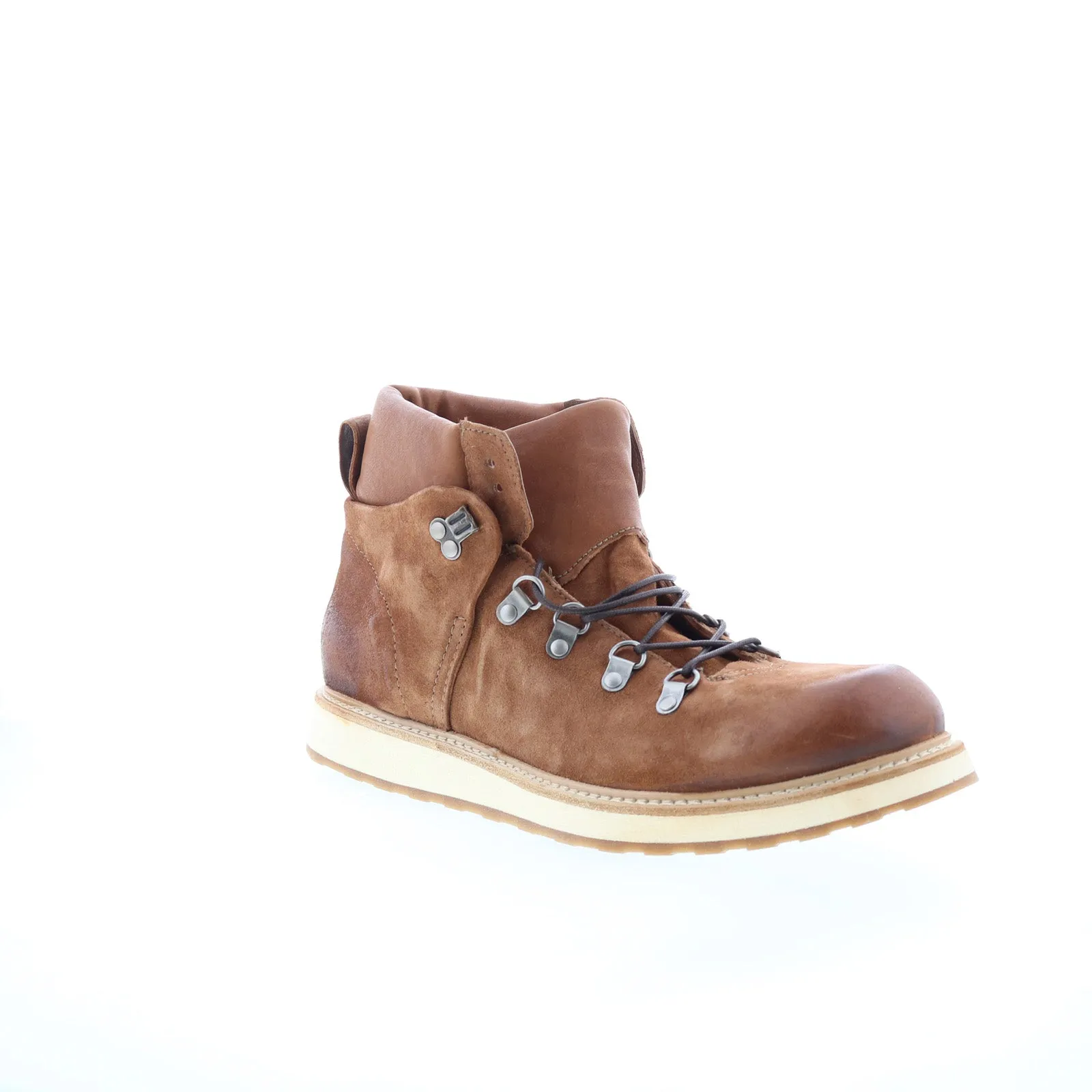 Fashion Choice A.S. 98 Cannon Mens Brown Leather Lace Up Casual Dress Boots
