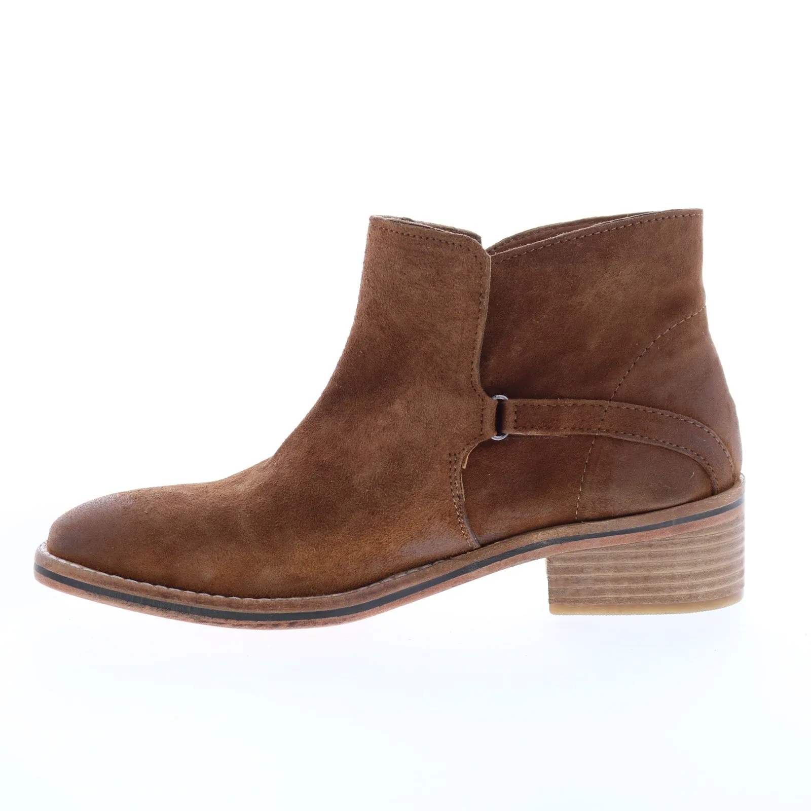 quick-drying Diba True Casp Ian 69511 Womens Brown Suede Slip On Ankle & Booties Boots
