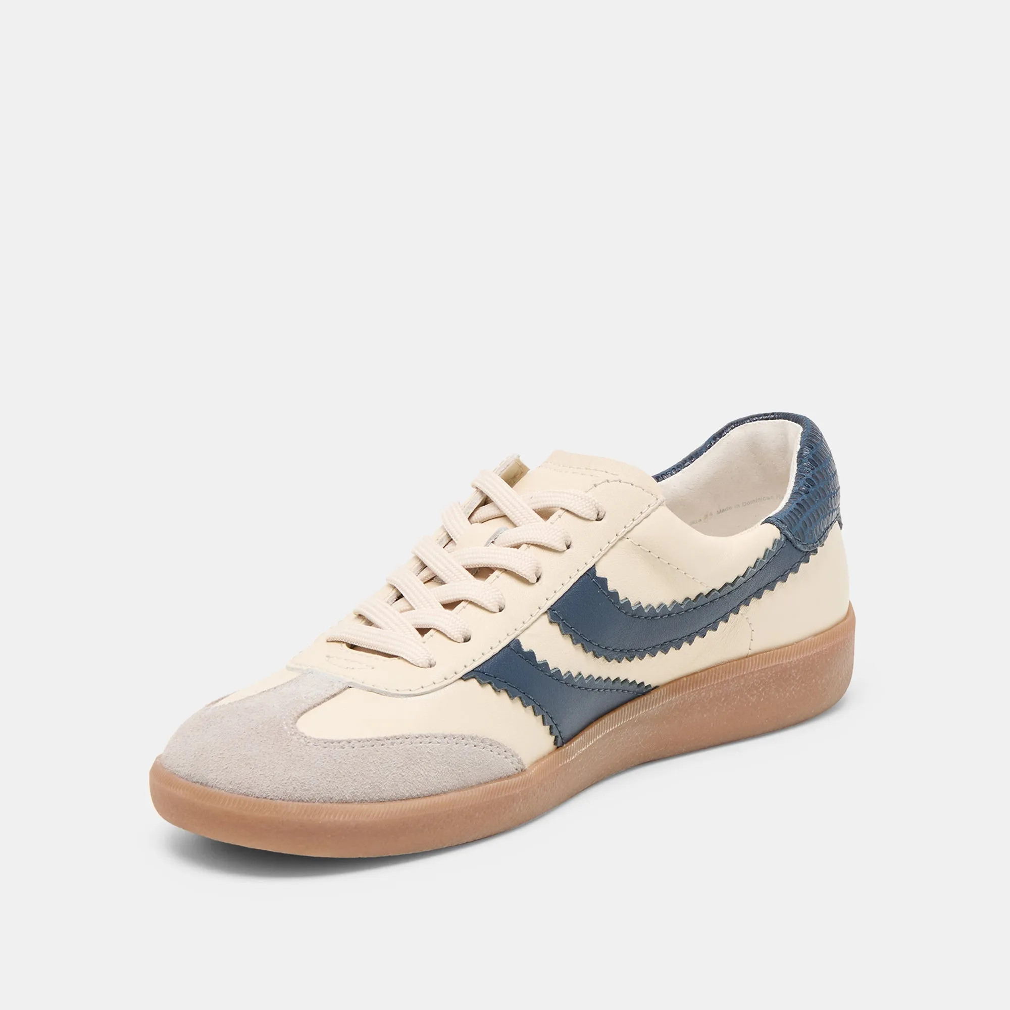 Night Run MERIT SNEAKERS WHITE NAVY LEATHER