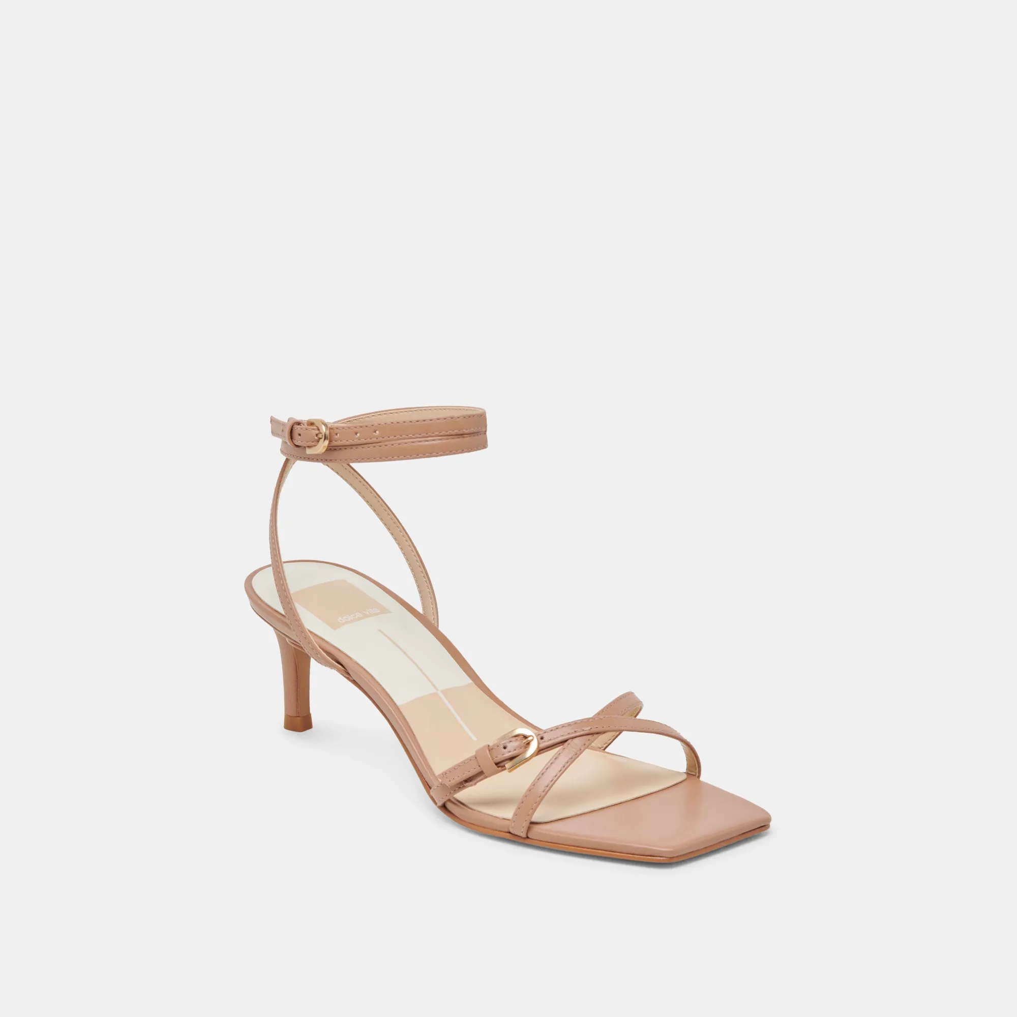 BAMBY HEELS WHISKEY LEATHER Cozy Heels