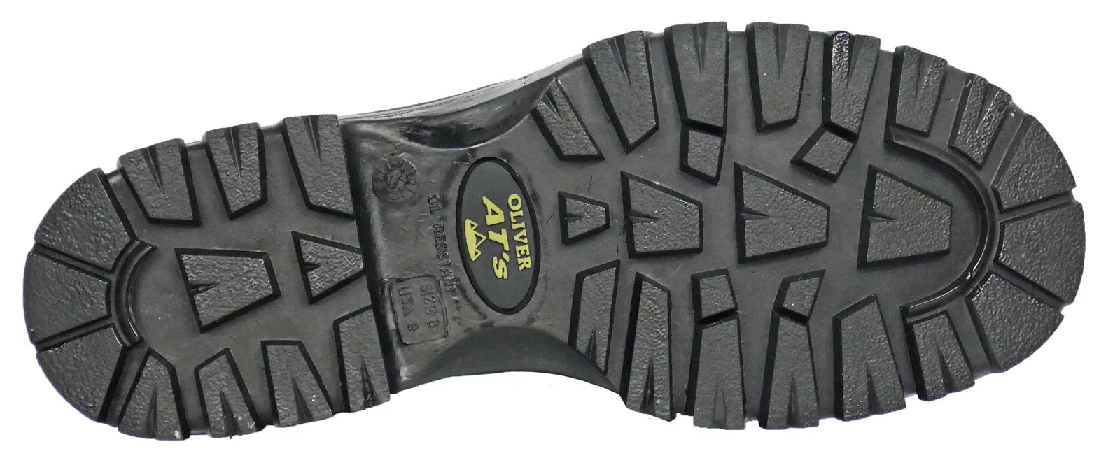 Reinforced heel Weather resistant Oliver by Honeywell Oliver AT45 Black Composite Toe WP Mens Black Boots