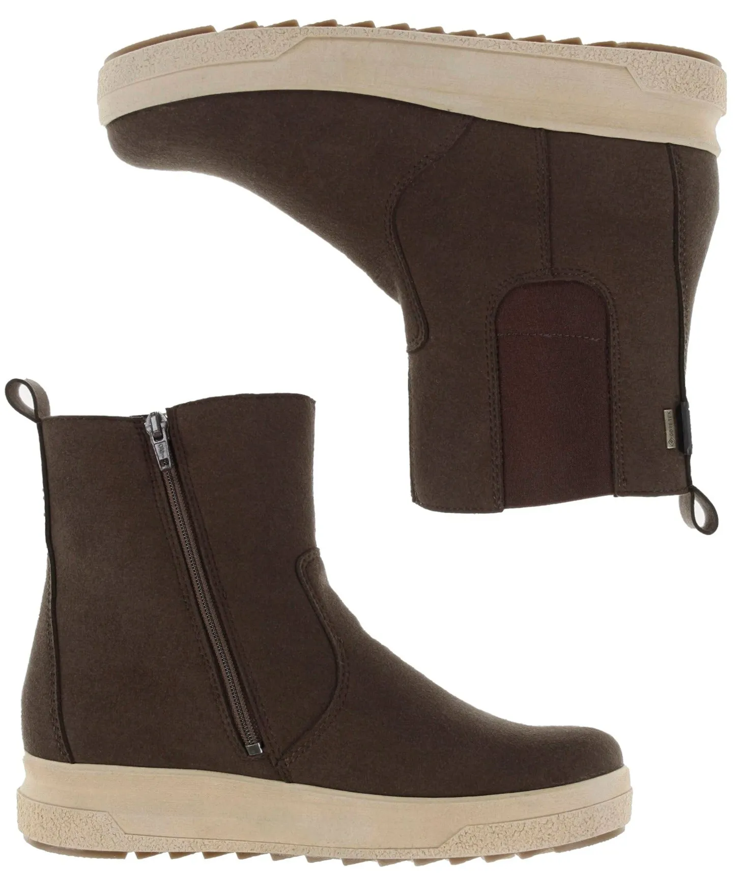 PURO Women??s vegan GORE-TEX winter boot Canvas Upper