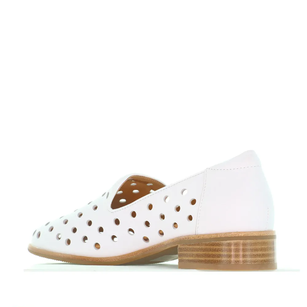 BRESLEY AQUARIUS WHITE Footbed