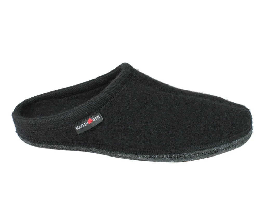 slow walk Power Flow Haflinger Slippers Alaska Black