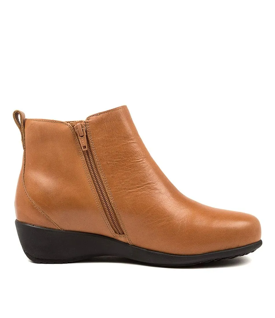 ZIERA SHANGHAI TAN Comfort Ankle Travel Light