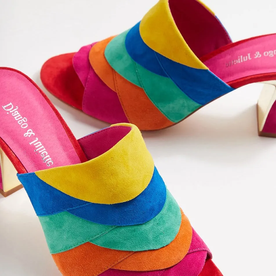 DJANGO & JULIETTE KOLOURS RED BRIGHT Arch support