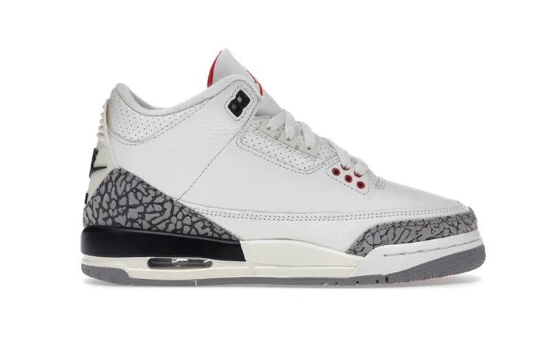 Outdoor Speed Jordan 3 Retro White Cement Reimagined (GS)