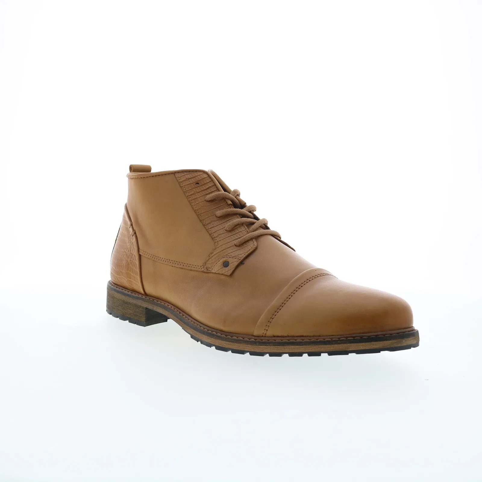 Parc City Boot Co. Biscayne 77298-BD-52 Mens Brown Leather Chukkas Boots Work Utility