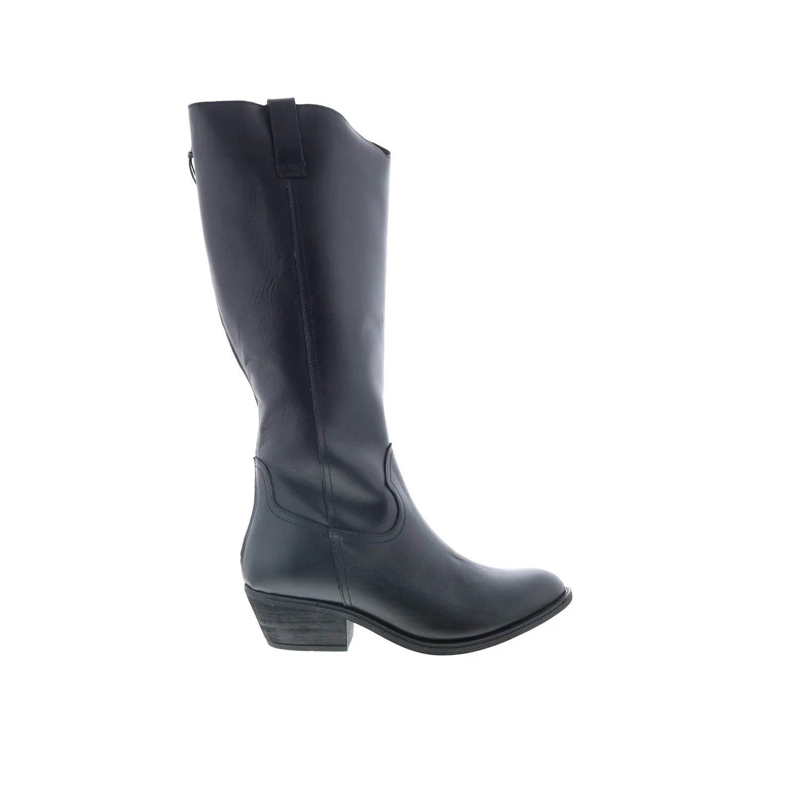 Sofft Astoria SF0070101 Womens Black Leather Zipper Knee High Boots Equestrian