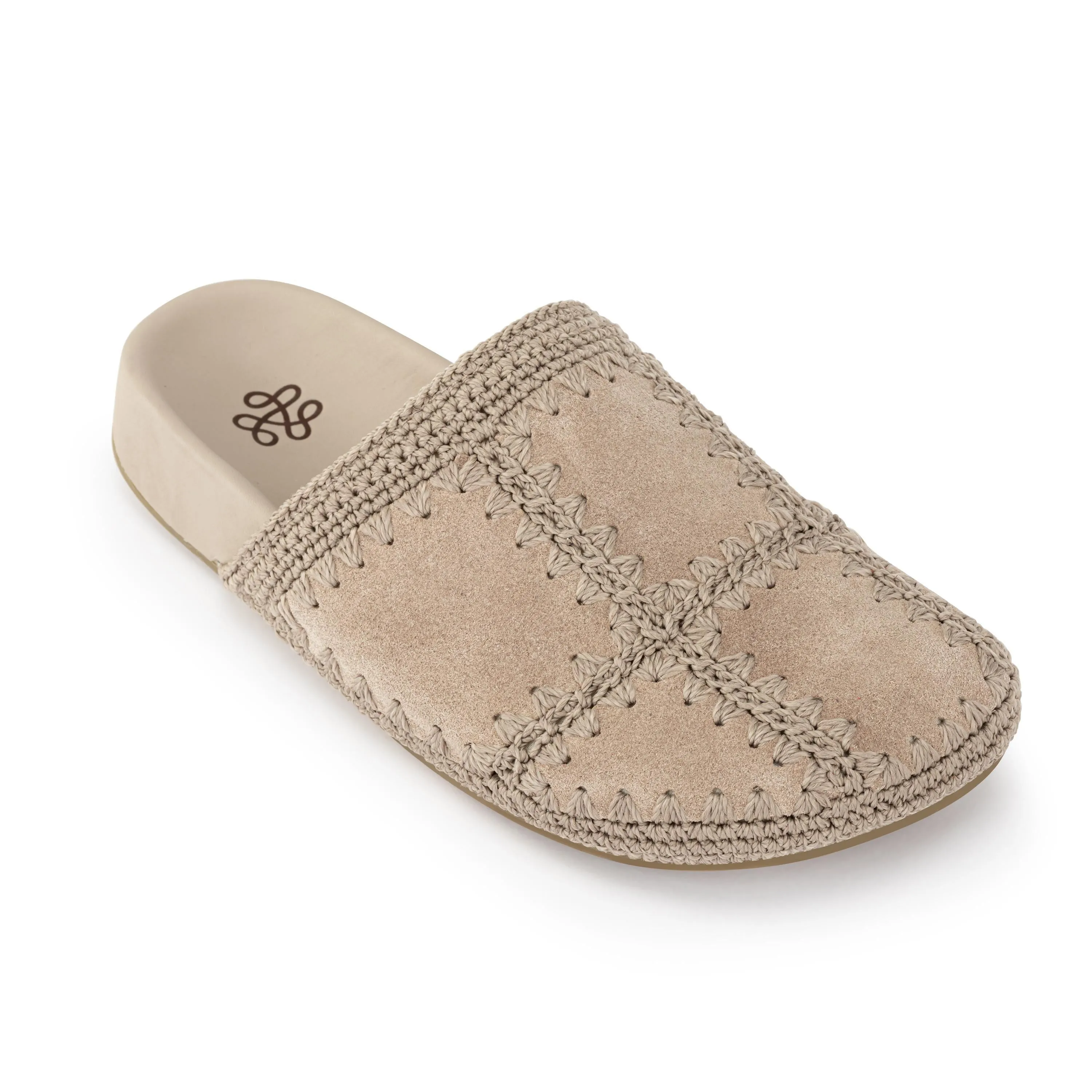 Digital Run Bolinas Clog - Leather - Sand Suede Patch