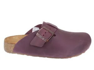 Haflinger Leather Clogs Porto Bordeaux Pilates Cool