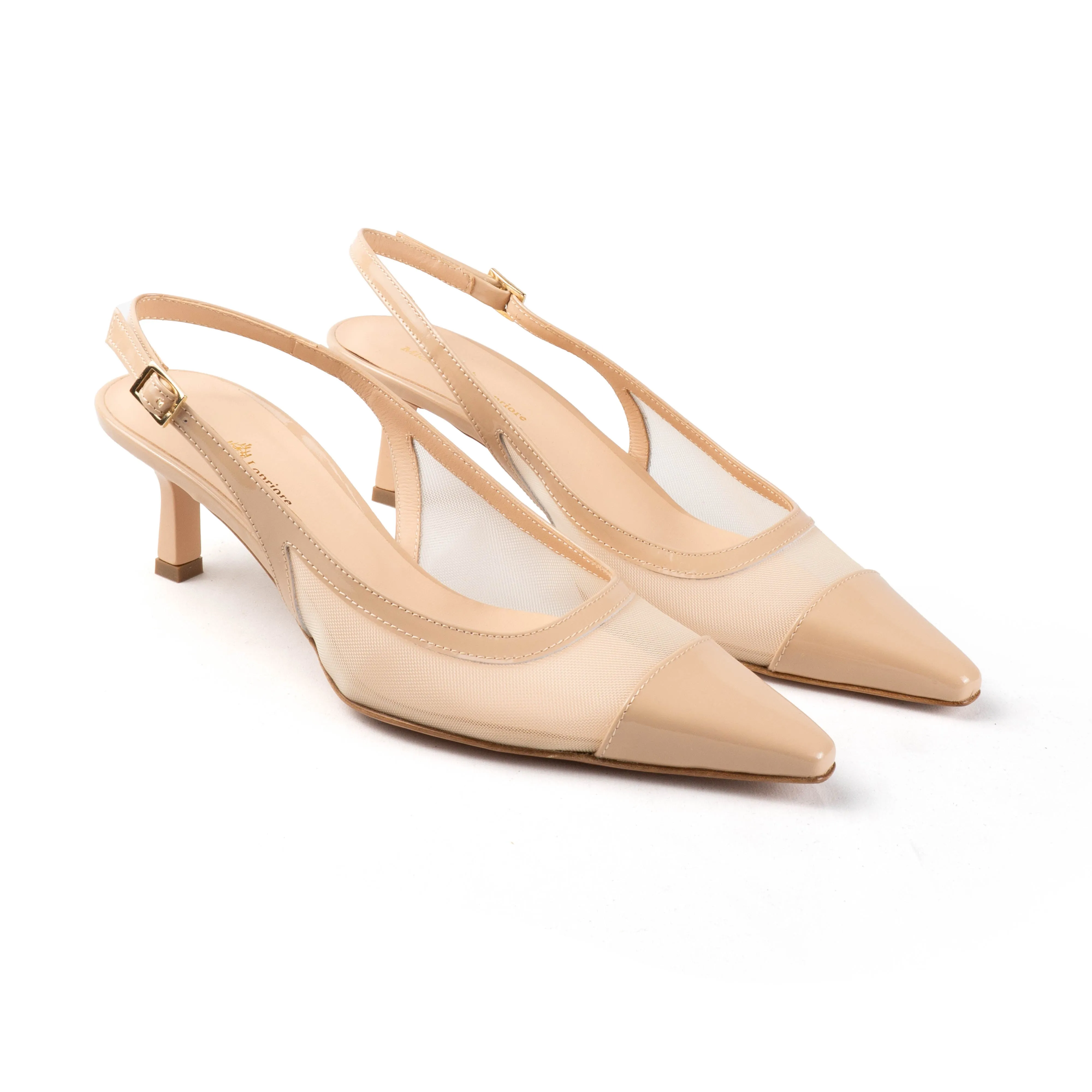 Bridal Stilettos LINDSAY RETE SLING BACK