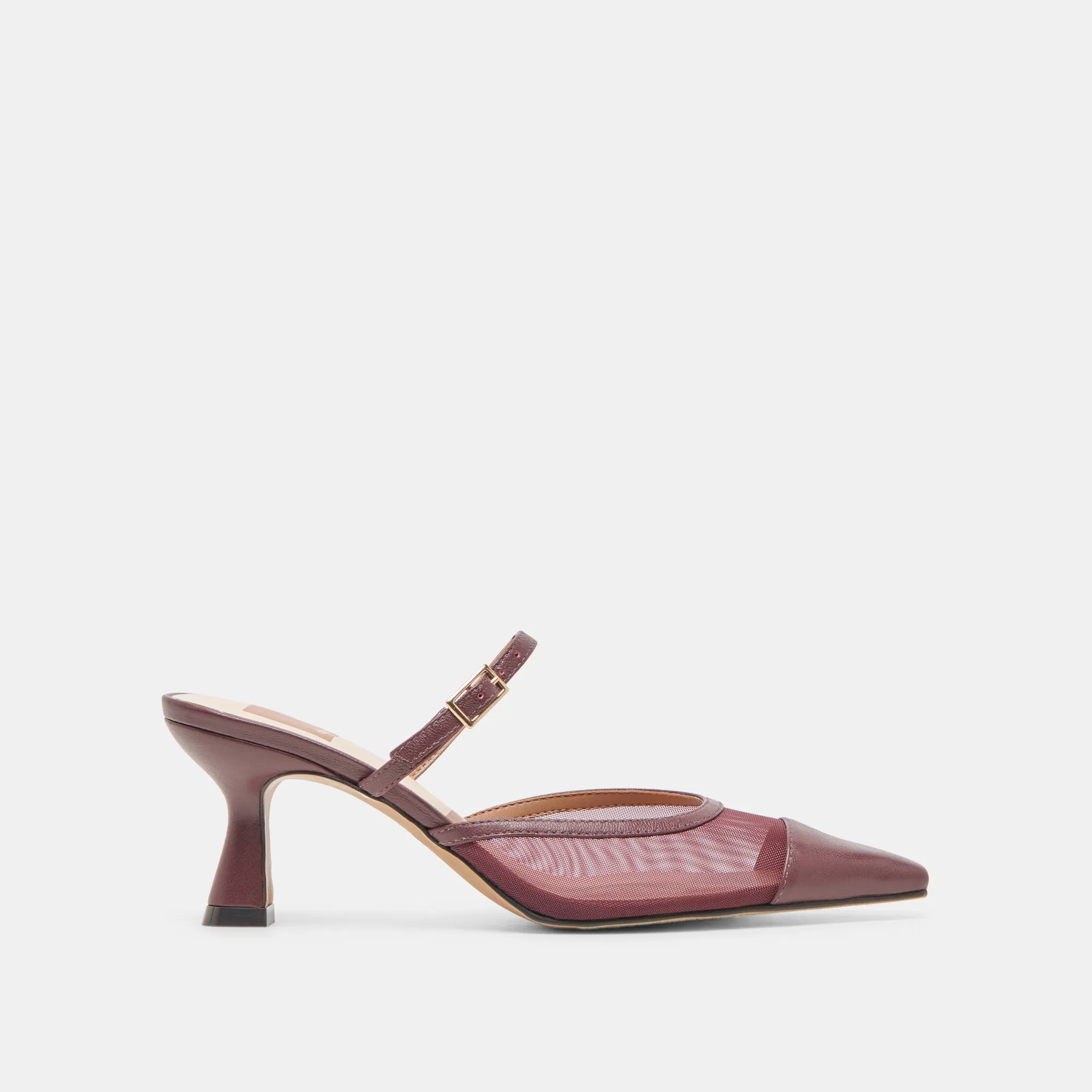 LOYD HEELS BURGUNDY MESH Anytime Go
